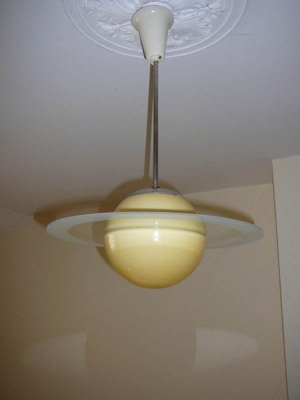 Art Deco Saturn pendel
