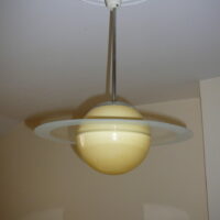 Art Deco Saturn pendel