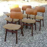 6 teak spisebordsstole Boltinge Stolefabrik