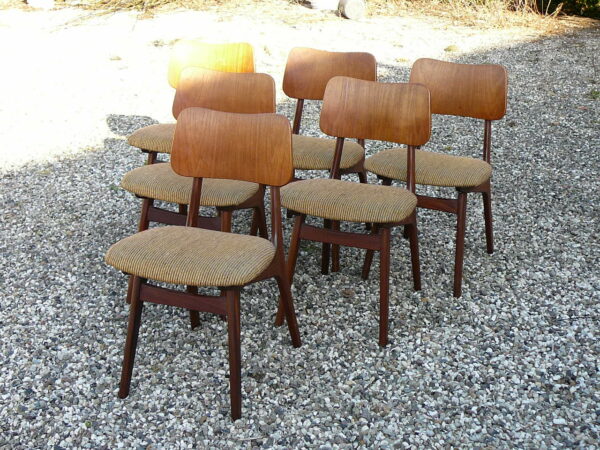 6 teak spisebordsstole Boltinge Stolefabrik