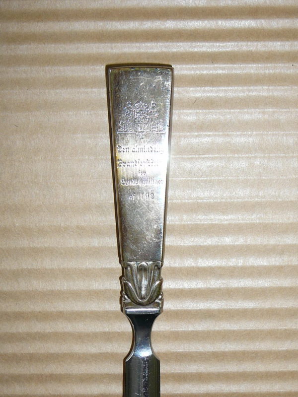 Georg Jensen brevkniv sterling sølv - Image 5