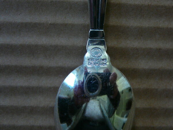 Georg Jensen Konge kaffeske sterling sølv - Image 3