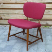 TeVe stol design Alf Svensson vintage lænestol 1950/60