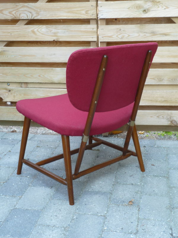 TeVe stol design Alf Svensson vintage lænestol 1950/60 - Image 6