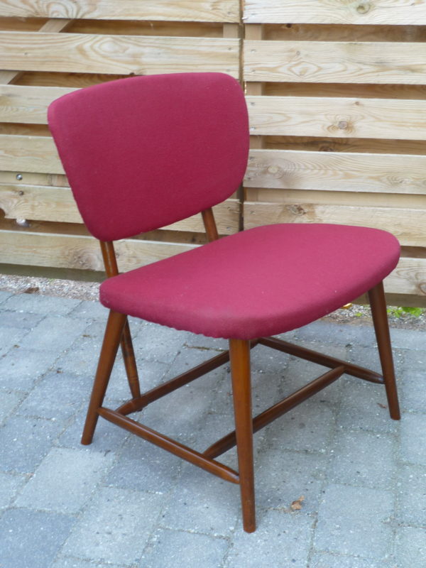 TeVe stol design Alf Svensson vintage lænestol 1950/60 - Image 2