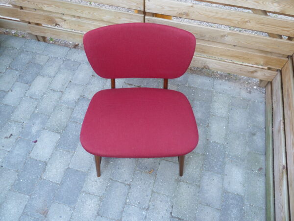 TeVe stol design Alf Svensson vintage lænestol 1950/60 - Image 7