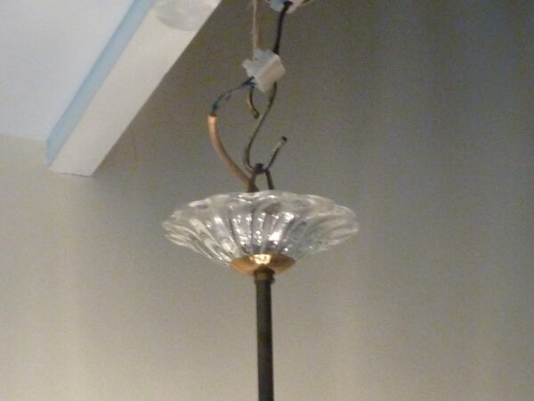 Art Deco loftlampe Murano glas messing Ercole Barovier - Image 9