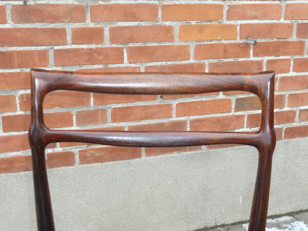 6 stk Johannes Andersen Model 95 Palisander spisebordsstole - Image 4