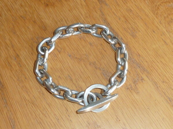 Armbånd ankerkæde sterling sølv handmade Denmark RS