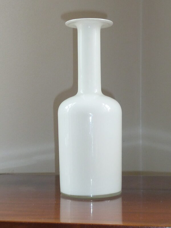 Otto Brauer flaskevase Holmegaard Hvid - Image 2