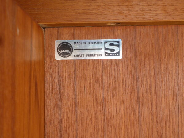 Arne Vodder Skrivebord i teak model 207 produceret hos Sibast - Image 10