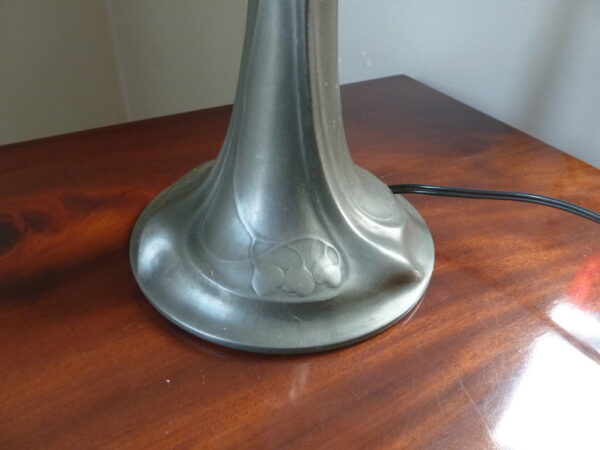 Bordlampe Art Nouveau , Kayserzinn model 4427 - Image 5