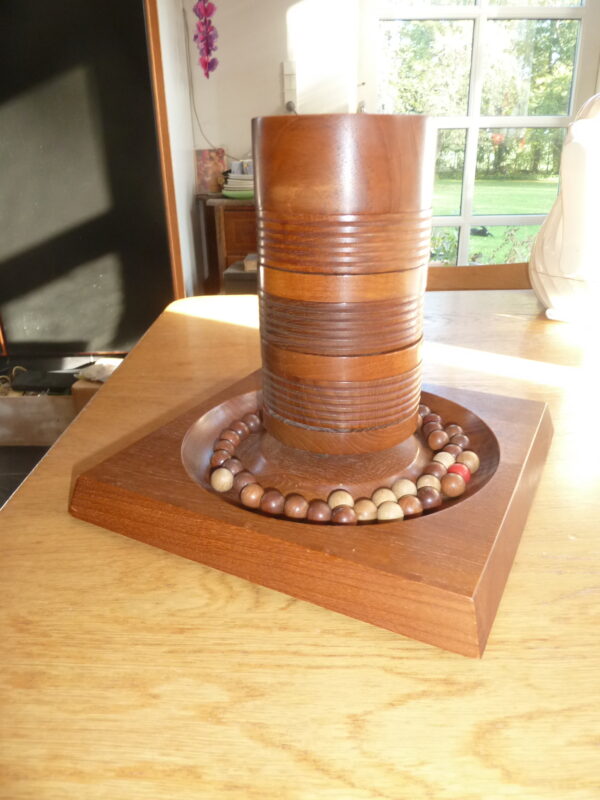 Originalt vintage teak Tårnspil Tower game Piet Hein - Image 6