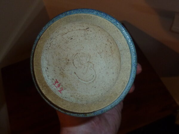Arne Bang cylindrisk vase med øre model nr 322 - Image 6