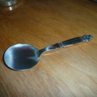 Georg Jensen Konge Serveringspade / Tarteletspade i sterling sølv