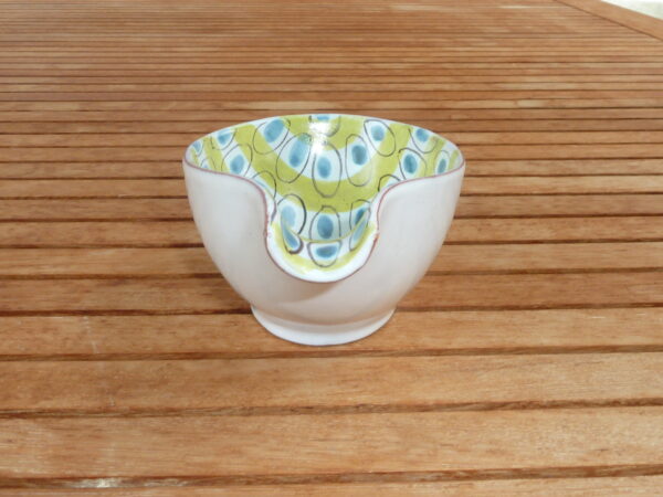 small organic shaped bowl  Gustavsberg Stig Lindberg Earthenware - Image 4