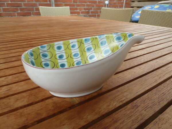 small organic shaped bowl  Gustavsberg Stig Lindberg Earthenware - Image 2