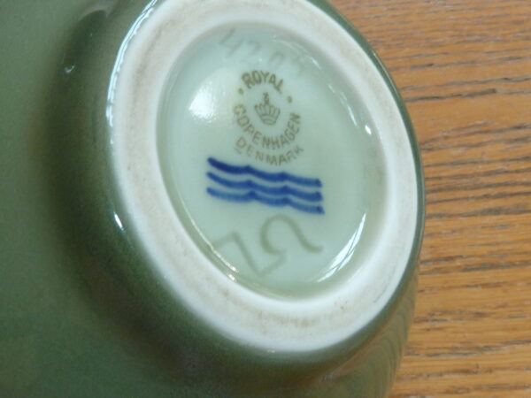 Stentøjs skål med Celadon glasur Nils Thorsson RC Nr. 4205 - Image 6