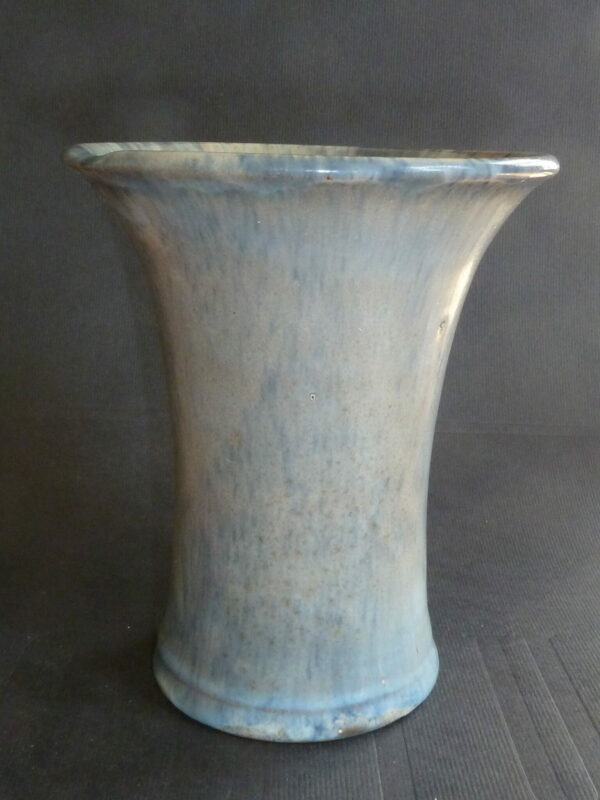 Martin  Søren Mortensen Art Deco vase 1934 grå/blålig glasur - Image 3