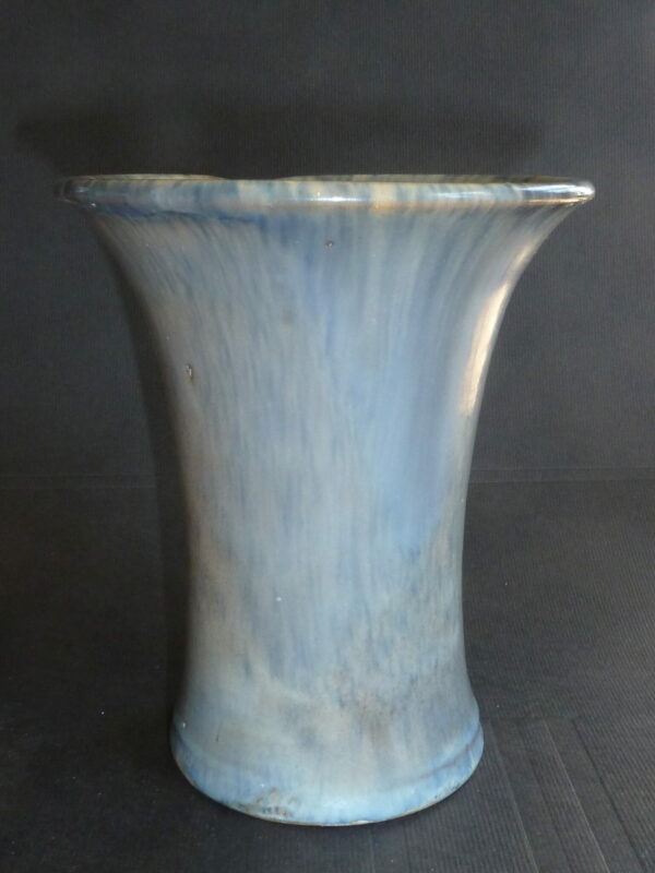 Martin  Søren Mortensen Art Deco vase 1934 grå/blålig glasur - Image 2