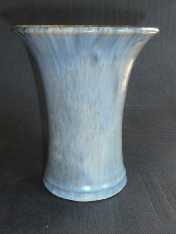 Martin  Søren Mortensen Art Deco vase 1934 grå/blålig glasur - Image 4