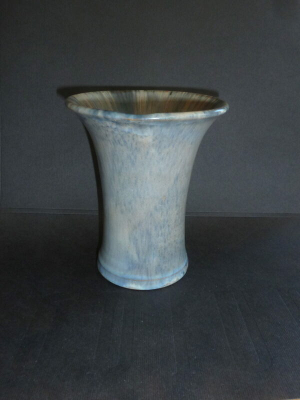 Martin  Søren Mortensen Art Deco vase 1934 grå/blålig glasur