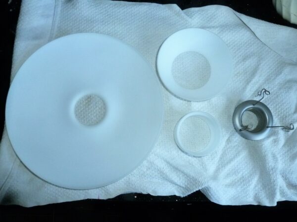 PH 3/2 pendel Opal glas og forkromet metal - Image 9