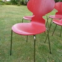 Myren 3101 4 benet spisebordsstol Arne Jacobsen