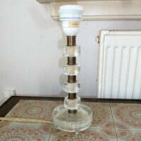 Orrefors bordlampe design Carl Fagerlund