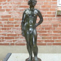 Kvindefigur  Gunnar Lindhardt Hansen Diskometal