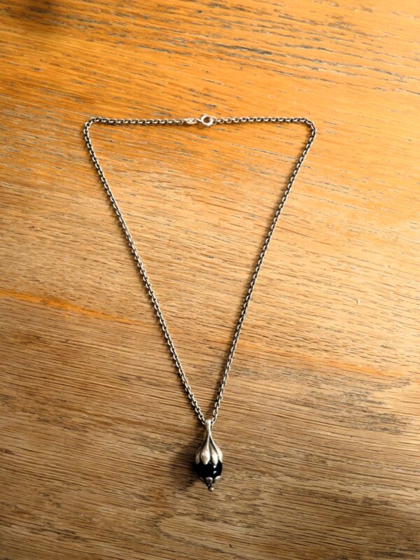 Georg Jensen Sterling Silver Pendant of the Year 1991 - Image 2