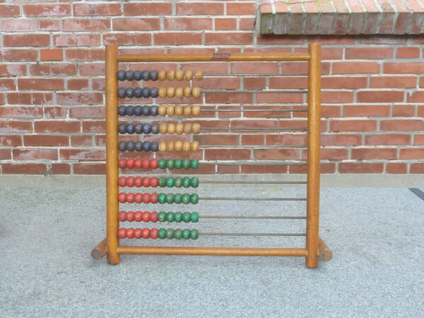 Flot vintage LEGO kugleramme i træ