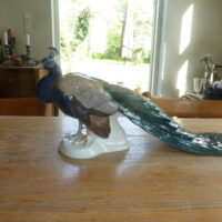 Figur af Påfugl af Dahl Jensen for B&G 1678